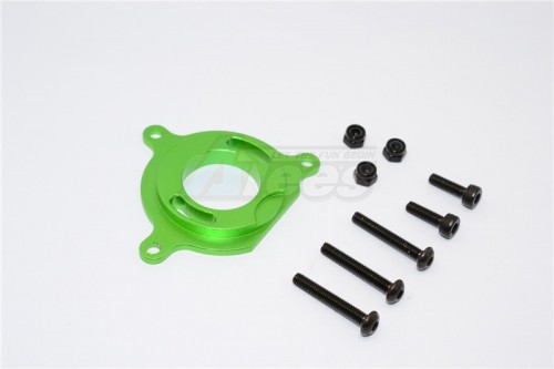 GPM Racing Gmade R1 Aluminium Motor Plate - 1Pc Set Green