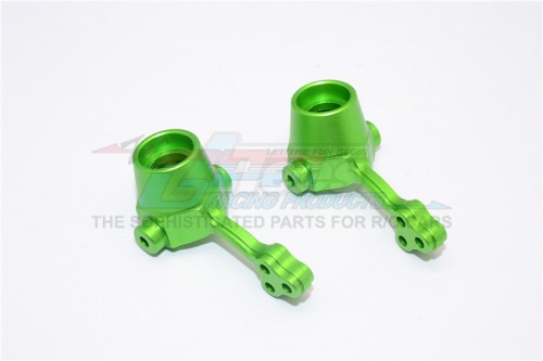 GPM Racing Gmade R1 Aluminium Front Knuckle Arm - 1Pr Green