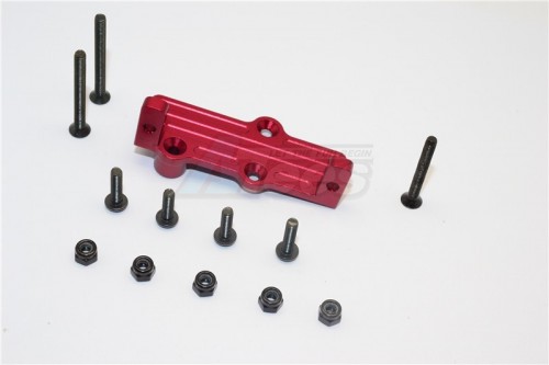 GPM Racing Gmade R1 Aluminium Servo Mount - 1Pc Set Red