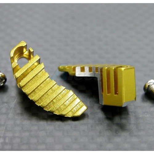 GPM Racing Miscellaneous All Motor Heat Sink Use For End Bell With Screws - 1pr Set (shape-b) New Design