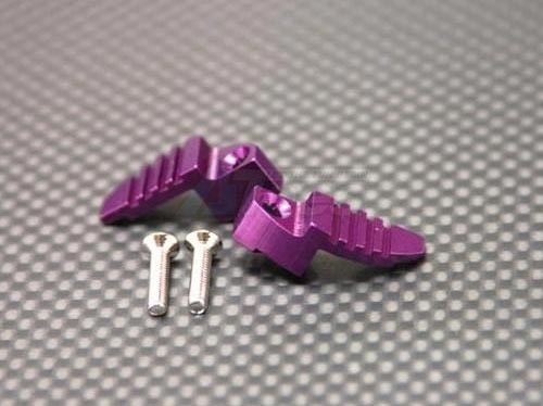 GPM Racing Miscellaneous All Motor Heat Sink For End Bell With Screws-1pr Set Black