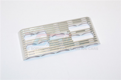 GPM Racing Miscellaneous All 5cell Aluminum Battery Stopper Plate Heat Sink-1pc Silver
