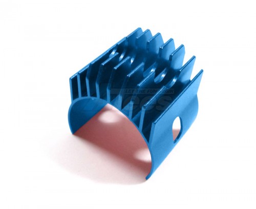 GPM Racing Miscellaneous All Aluminum Motor Heat Sink Clamp For 540, 550 Motor - 1pc Blue