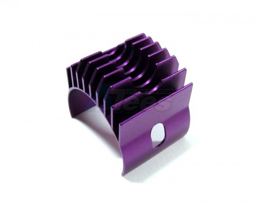 GPM Racing Miscellaneous All Aluminum Motor Heat Sink Clamp For 540, 550 Motor - 1pc Purple