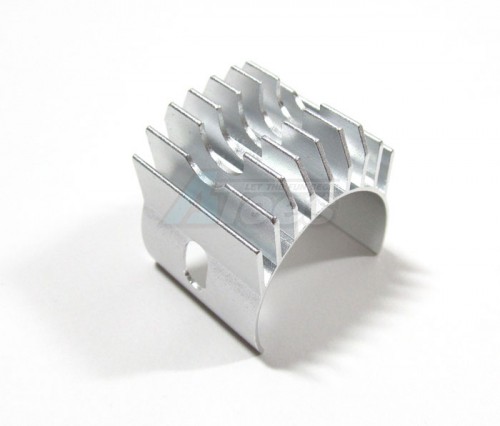 GPM Racing Miscellaneous All Aluminum Motor Heat Sink Clamp For 540, 550 Motor - 1pc Silver