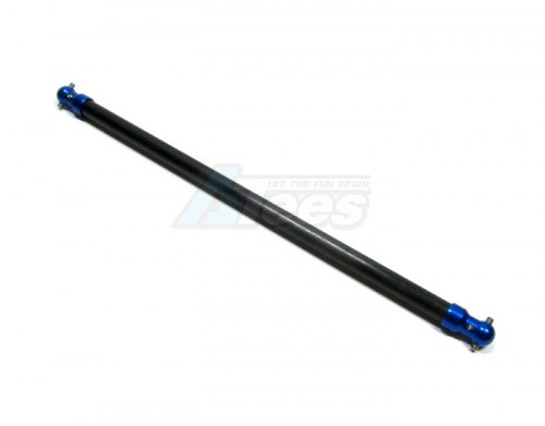 GPM Racing Tamiya TT-01 Graphite Main Shaft With Aluminum Ends Blue