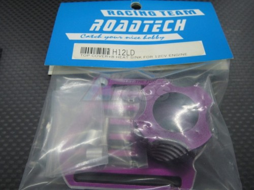 GPM Racing Miscellaneous All Top Cover + 8 Heatsink For 12 Cv Purple