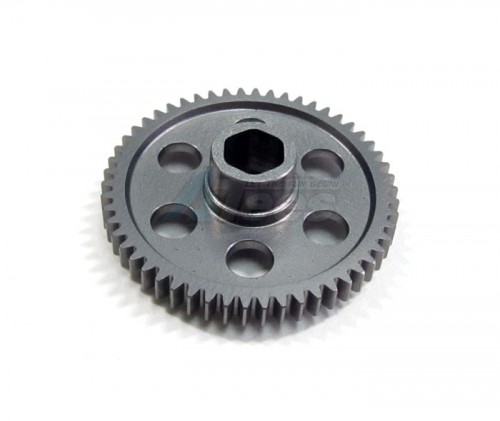 GPM Racing Team Associated RC18B Aluminum 7075 Main Gear ( 54t ) Gun Metal