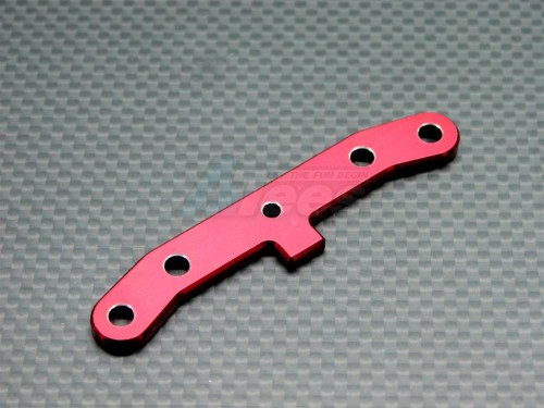 GPM Racing Ofna Hyper 7 Aluminum 7075 Lower Arm Lock Plate For Rear Gear Box (3mm Thick) Purple