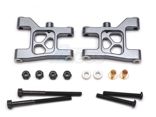 GPM Racing Tamiya M1025 Hummer Aluminium Front Lower Arm - 1 Pair Set Gun Metal