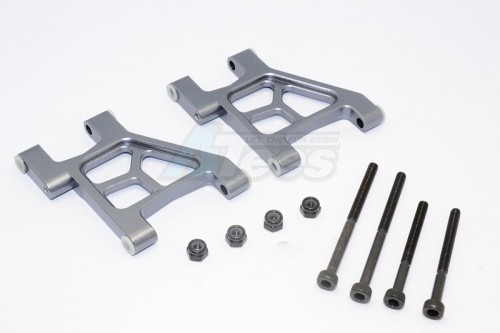 GPM Racing Tamiya M1025 Hummer Aluminium Rear Lower Arm - 1 Pair Set Gun Metal