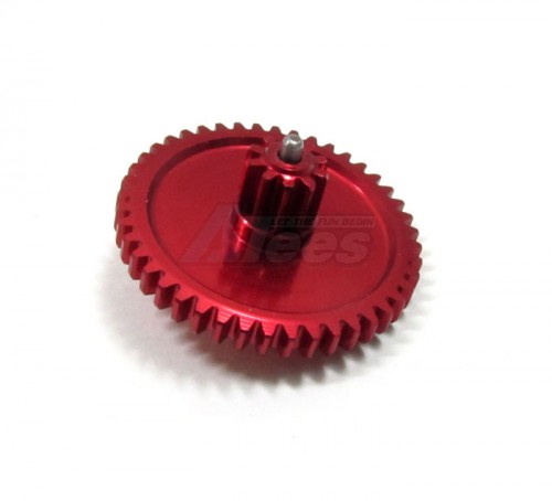 GPM Racing Kyosho Mini-Z Monster Aluminum 7075 Main Gear (Inner - 10T, Outer - 44T) Red