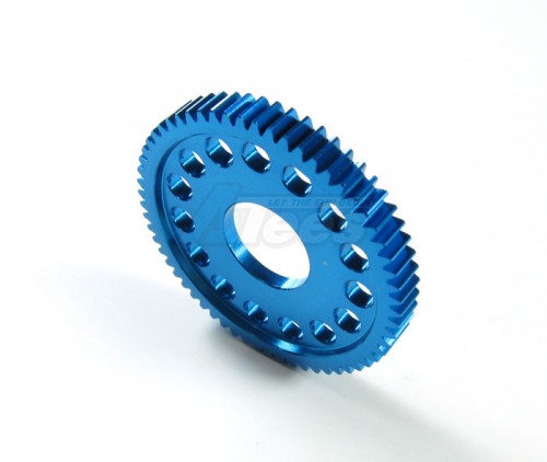 GPM Racing Team Losi Mini-T Aluminum 7075 Main Gear 61 Tooth - 1PC Blue