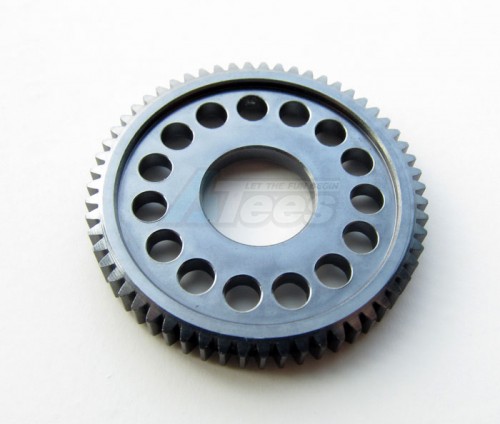 GPM Racing Team Losi Mini Rock Crawler Aluminum-7075 Main Gear (61T) - 1pc Gun Metal