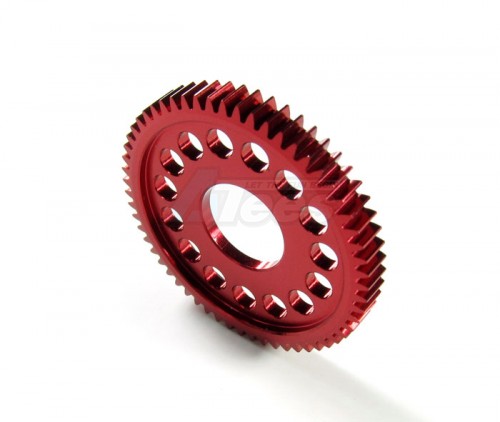 GPM Racing Team Losi Mini-T Aluminum 7075 Main Gear 61 Tooth Red