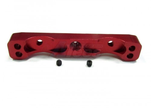 GPM Racing Ofna Hyper 7 Aluminum Upper Arm Bulk For Front Gear Box With Screws - 1 Piece Set Purple