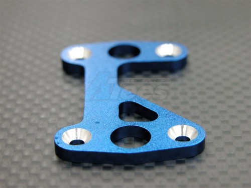 GPM Racing Ofna Hyper 7 Aluminum Top Plate For Center Gear Box Blue