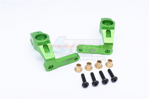 GPM Racing Vaterra K5 Blazer Ascender Aluminum Rear Chassis Link Mount - 1Pc Set Green