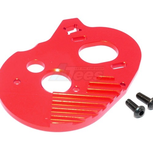 GPM Racing Vaterra K5 Blazer Ascender Aluminium Motor Heat Sink Mount - 1Pc Set Red
