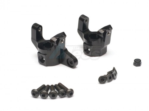 GPM Racing Vaterra K5 Blazer Ascender Aluminium C-Hub - 1Pr Set Black