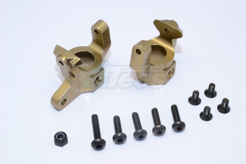 GPM Racing Vaterra K5 Blazer Ascender Aluminium C-Hub - 1Pr Set Titanium