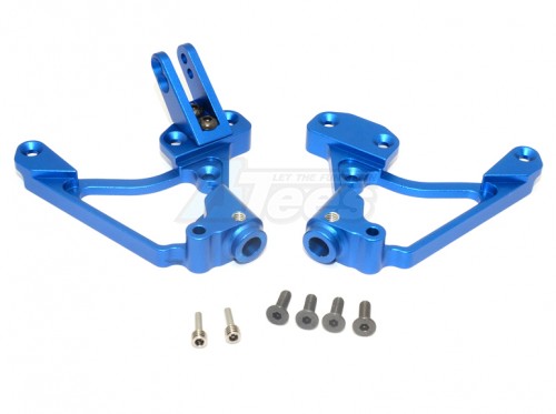 GPM Racing Vaterra K5 Blazer Ascender Aluminium Front Shock Tower - 2Pcs Set Blue