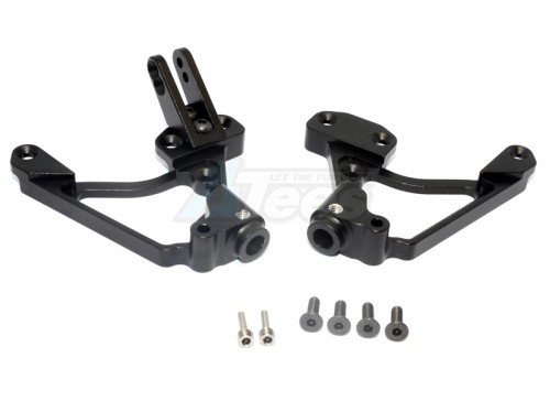 GPM Racing Vaterra K5 Blazer Ascender Aluminium Front Shock Tower - 2Pcs Set Black