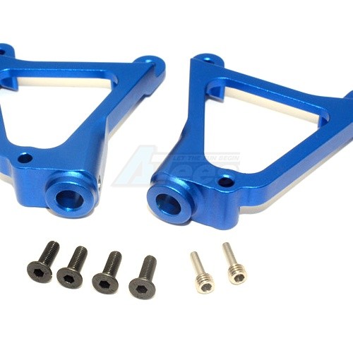 GPM Racing Vaterra K5 Blazer Ascender Aluminium Rear Shock Tower - 2Pcs Set Blue