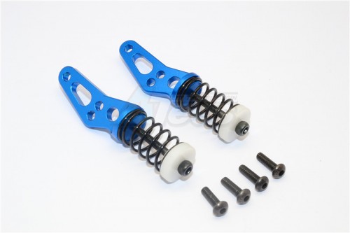 GPM Racing Vaterra K5 Blazer Ascender Aluminium Front Bumper Absorber - 1Set Blue