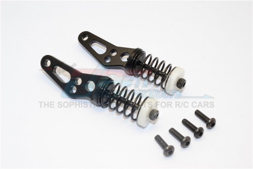 GPM Racing Vaterra K5 Blazer Ascender Aluminium Front Bumper Absorber - 1Set Black