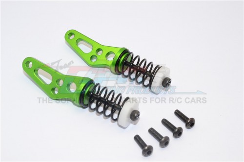 GPM Racing Vaterra K5 Blazer Ascender Aluminium Front Bumper Absorber - 1Set Green