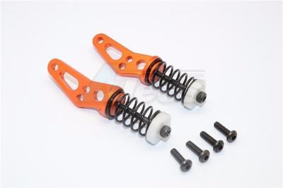 GPM Racing Vaterra K5 Blazer Ascender Aluminium Front Bumper Absorber - 1Set Orange