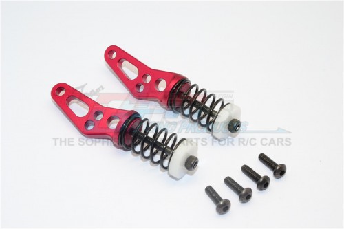 GPM Racing Vaterra K5 Blazer Ascender Aluminium Front Bumper Absorber - 1Set Red