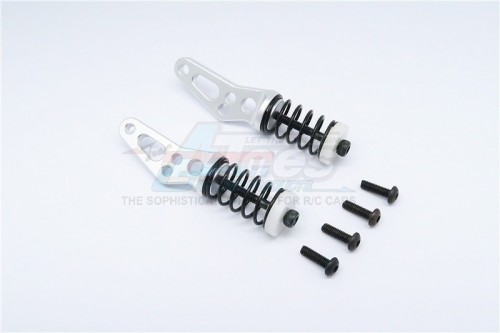 GPM Racing Vaterra K5 Blazer Ascender Aluminium Front Bumper Absorber - 1Set Silver