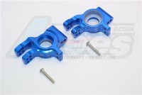 GPM Racing Thunder Tiger K-ROCK MT4 G5 Aluminium Rear Knuckle Arms - 4Pcs Set Blue