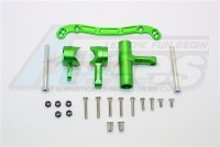 GPM Racing Thunder Tiger K-ROCK MT4 G5 Aluminium Steering Assembly - 22Pcs Set Green