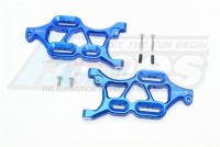 GPM Racing Thunder Tiger K-ROCK MT4 G5 Aluminium Front Lower Arms - 8Pcs Set Blue