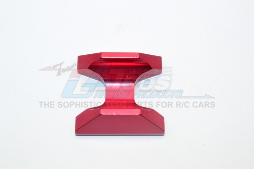 GPM Racing Kyosho Motorcycle Aluminium Front Wheel Holder - 1Pc Red