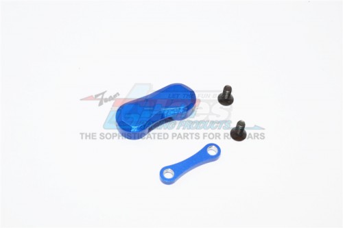 GPM Racing Kyosho Motorcycle Aluminium Rear Car Plate - 1Pc Blue