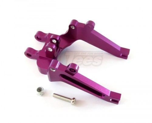 GPM Racing Kyosho Motorcycle Aluminum Swing Arm With Screw & Washer - 1pc Set Purple