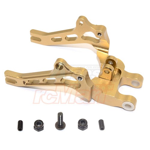 GPM Racing Kyosho Motorcycle Aluminum Swing Arm With Screw & Washer - 1pc Set Titanium