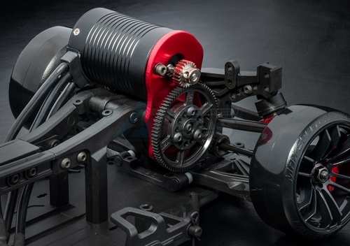 GPM Racing Kyosho Motorcycle Aluminum Rear Wheel Flat(12h) - 1pc