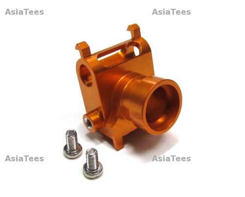 GPM Racing Kyosho Motorcycle Aluminum Bearing Steering Set With Screws (Excl. 8x12 Bearing) - 1pc Set Gold