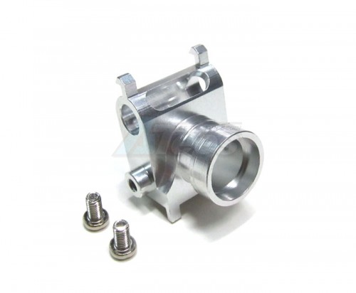 GPM Racing Kyosho Motorcycle Aluminum Bearing Steering Set With Screws (excl. 8x12 Bearing) - 1 Piece Set Silver