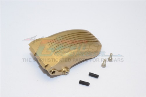 GPM Racing Kyosho Motorcycle Aluminium Rear Wheel Fender - 1Pc Set Titanium