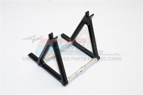 GPM Racing Kyosho Motorcycle Aluminium Rear Wheel Holder - 1Set Black