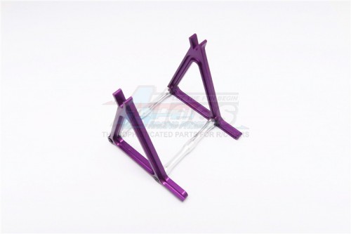 GPM Racing Kyosho Motorcycle Aluminium Rear Wheel Holder - 1Set Purple