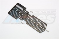 GPM Racing Thunder Tiger Kaiser XS Aluminium Battery & Electronic Components Holder (3MM Thick) - 1Pcs Set Black