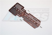 GPM Racing Thunder Tiger Kaiser XS Aluminium Battery & Electronic Components Holder (3MM Thick) - 1Pcs Set Brown