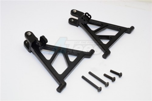 GPM Racing Tamiya Lunch Box Aluminium Front Lower Arm - 1 Pair Black
